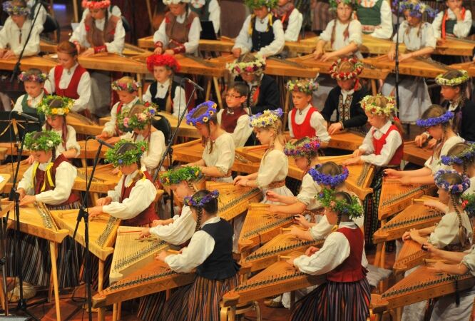 Svētki Vērmanes dārzā - Kokļu mūzikas koncerts “Kokles Vērmanes dārzā”